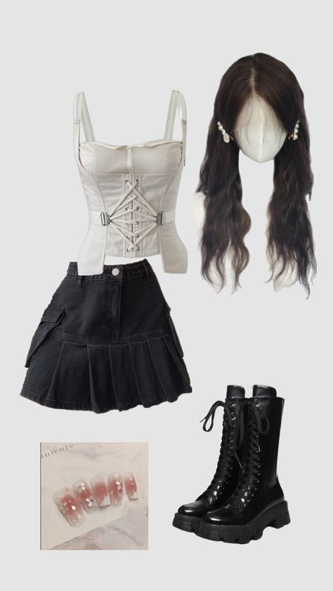 Kpop Concert Outfit, Queen Outfit, Preformance Outfits, Fasion Outfits, Mode Kpop, Ulzzang Fashion, Kpop Fashion Outfits, Fancy Outfits, Performance Outfit