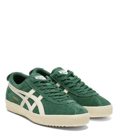 Designer Menswear - Buy Watches, Bags & Apparel At TATA CLiQ LUXURY Onitsuka Tiger Women Outfit, Mexico Delegation, Onitsuka Tiger Mexico 66, Wedge Loafers, Asics Shoes, Pine Green, Onitsuka Tiger, Swag Shoes, Mens Designer Fashion