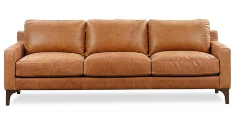 Leather Sofa Couch, Poly & Bark, Sofa Company, Leather Sofas, Blue Onyx, Fabric Sectional, Leather Couch, Leather Sectional, Sofa Home