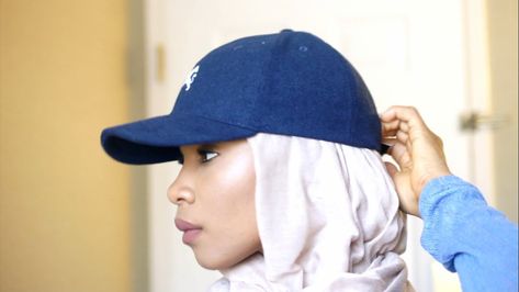 Cap On Hijab, Hijab With Cap Outfit, Hijab Hat, Wedding Dresses Hijab Bride, Bride Hijab, Turban Hijab, Hijab Wedding Dresses, Cap Outfit, Hijab Caps