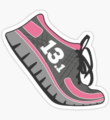 13.1 Half Marathon Runner Sticker Sneaker Sticker, Running Stickers, Marathon Runner, Marathon Runners, Half Marathon, Sketchers Sneakers, Running Sneakers, Running Shoe, Vinyl Decal Stickers