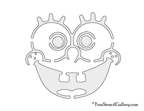 Sponge Bob Stencil Scooby Doo Pumpkin Stencil, Spongebob Pumpkin Stencil, Spongebob Stencil, Spongebob Pumpkin Carving Stencils, Sponge Bob Pumpkin Carving, Spongebob Pumpkin Carving, Pumpkin Carving Stencils Templates Free, Spongebob Pumpkin, Bob Sponge