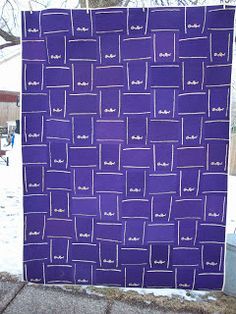 quilt made out of crown royal bags | Quilt made from client's ... Crown Royal Bag Quilt, Crown Royal Quilts, Crown Royal Diy, Crowns Royal, Crown Bag, Crown Royal Crafts, Crown Royal Quilt, Crown Apple, Crown Royal Bottle