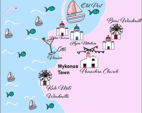 Mykonos Travel Guide: The Best Things to Do in Mykonos Greece - The Globewanderin Things To Do In Mykonos, Mykonos Travel, Insta Famous, Best Greek Islands, Mykonos Town, Some Beautiful Pictures, Old Port, Mykonos Greece, Beautiful Streets