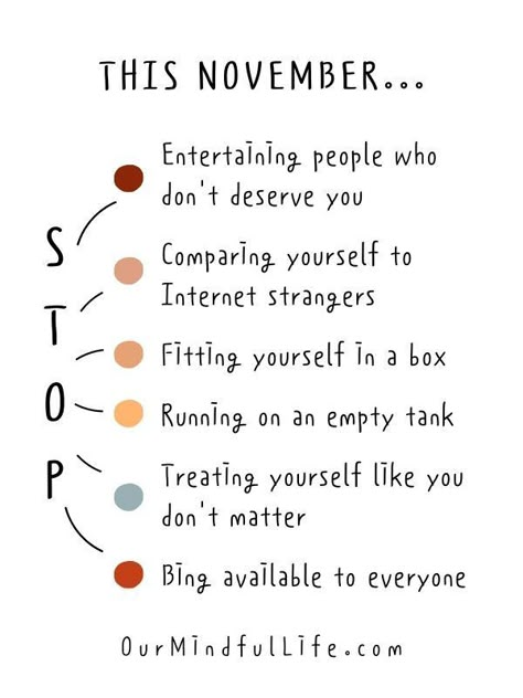 Things to stop doing this November Things To Stop Doing, November Motivation, November Reminders, No November Challenge, November Affirmations Quotes, November Affirmations, November Mental Health, Bullet Journal Ideas For November, Dont Deserve You