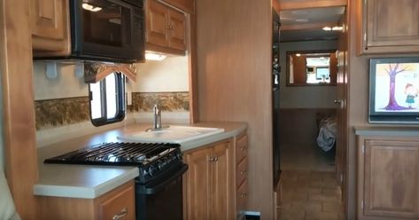 Freshen Up Your RV Kitchen with a Peel and Stick Backsplash – Dirt Roads, Big Skies Rv Kitchen Remodel, Rv Kitchen, Peel N Stick Backsplash, Rv Interior, Rv Remodel, In Wallpaper, Neutral Colour Palette, Backsplash, Neutral Colors