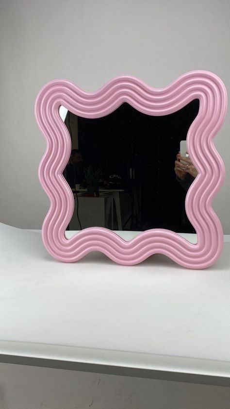 Asymmetrical Square Unique Mirror Curvy Aesthetic Vanity - Etsy Long Length Mirror, Aesthetic Vanity Mirror, Pebble Mirror, Squiggle Mirror, Aesthetic Vanity, Unique Mirror, Entry Mirror, Tall Mirror, Wavy Mirror