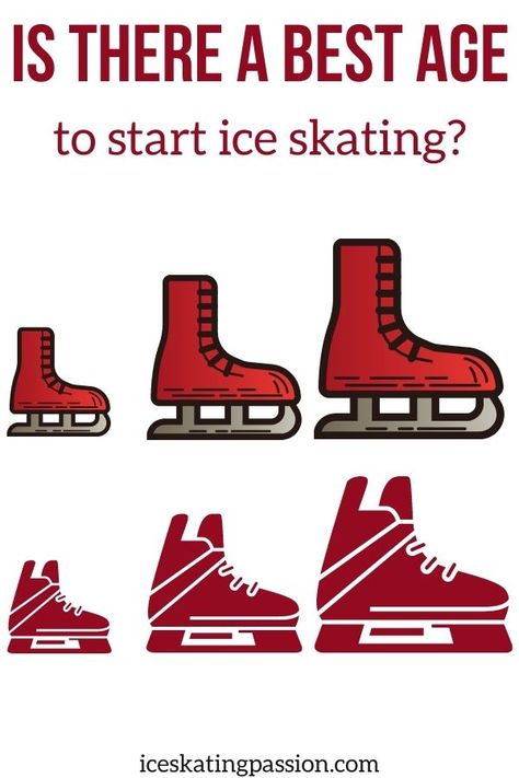 Best age to start ice skating - answer to frequently asked questions | ice skating tips | figure skating tips | ice hockey tips | age to start figure skating | age to start hockey Ice Skating How To, Figure Skating Tips, Ice Skating Tips, Ice Skating Off Ice Training, Figure Skating Moves Names, Learn To Skate Ice, Off Ice Training Figure Skating Jumps, Off Ice Training Figure Skating, Figure Skater X Hockey Player