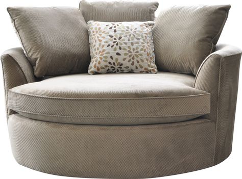 Create your own comfort zone with the Cuddler chair. This oversize round chair comfortably fits two people. Covered in a durable microfiber fabric for years of enjoyment. Make sure to measure before ordering. Cuddler Chair, Cuddle Chair, Chairs For Living Room, Upholstered Accent Chairs, Round Chair, Chair And A Half, Steel Furniture, Comfy Chairs, Bedroom Chair