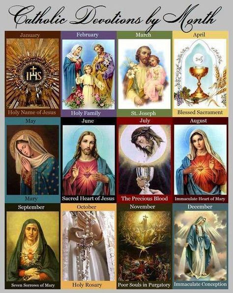 Catholic devotions by month Catholic Family, Faith Formation, Holy Rosary, Religious Education, Holy Mary, Daily Pictures, Catholic Prayers, Blessed Mother, Roman Catholic