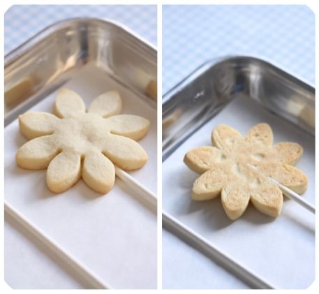 Daisy Snacks, Daisy Cookies, Flower Cookies Bouquet, Diy Sugar Cookies, Garden Cookies, Cookie Bouquets, Bouquet Recipe, Flower Sugar Cookies, Decorate Cookies