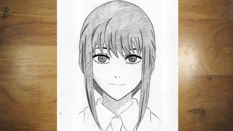 Anime Drawings For Beginners, Chainsaw Man Anime, Man Anime, Drawing For Beginners, Anime Drawing, Chainsaw Man, Cute Anime Pics, Learn To Draw, Chainsaw