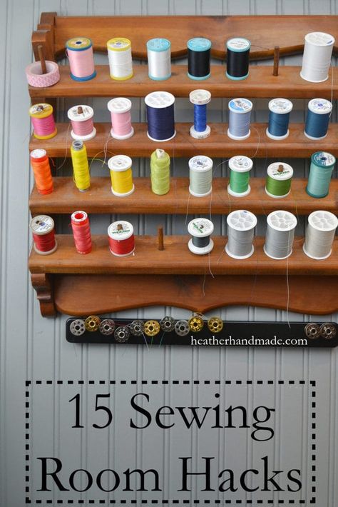 Sewing Room Hacks, Room Hacks, Sewing Room Organization, Sewing Space, Leftover Fabric, My Sewing Room, Sewing Rooms, Sewing Projects For Beginners, Love Sewing