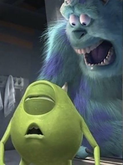 Sully Monsters Inc, Mike And Sully, Personajes Studio Ghibli, Being Weird, Flipagram Instagram, Mike Wazowski, Weird Images, Crazy Funny Pictures, Goofy Pictures