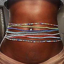 Waist Beads African, Waist Jewelry, African Accessories, Belly Jewelry, Waist Beads, Belly Chain, Waist Chain, Look At You, Jewelry For Women