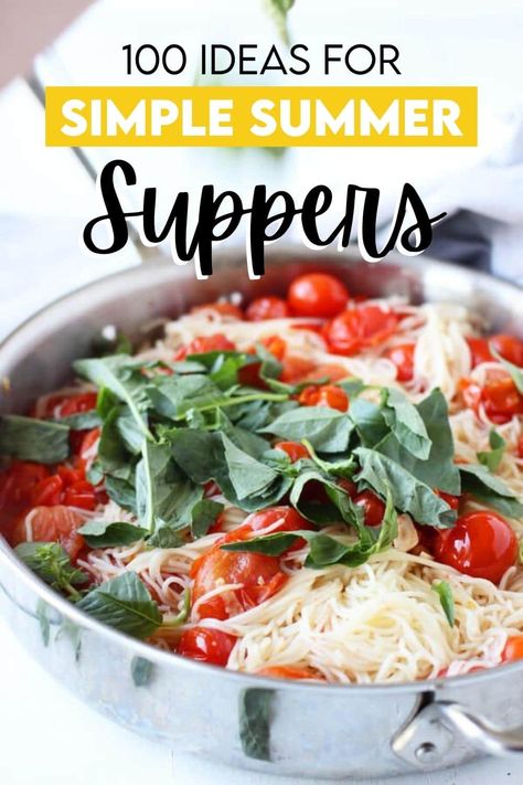 New Summer Dinner Ideas, Easy Hot Day Dinners, Light Suppers For Summer, Summer Sunday Lunch Ideas, Summer Kids Dinner Ideas, Summer Light Dinner Ideas, Dinner For A Hot Day, Light Dinner Ideas For Summer, Cold Supper Ideas Summer