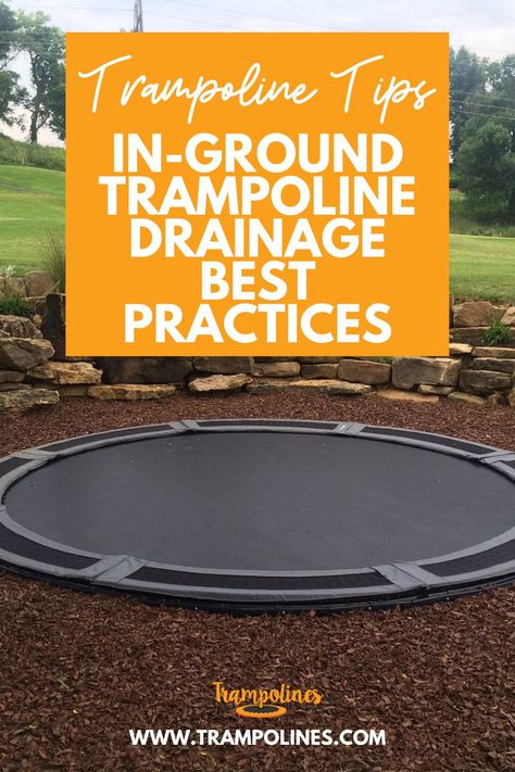 In The Ground Trampoline Diy, Burying Your Trampoline, How To Bury Your Trampoline, Underground Trampoline Diy, Diy Trampoline In Ground, Buried Trampoline Backyard Ideas, Inground Trampoline Diy, Inground Trampoline Landscaping, I’m Ground Trampoline