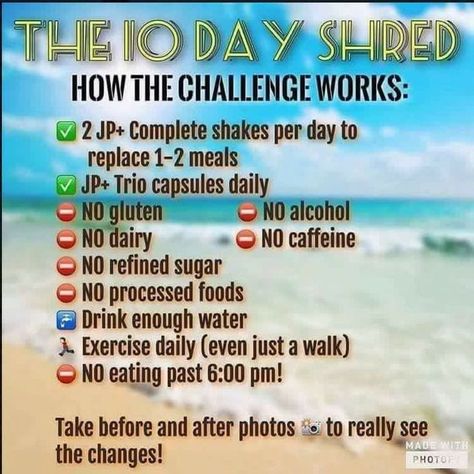 10 Day Shred, Juice Plus Shakes, Shred 10, Juice Plus Complete, Homemade Detox, Water Exercises, Juice Plus, Juice Recipes, Plant Based Nutrition