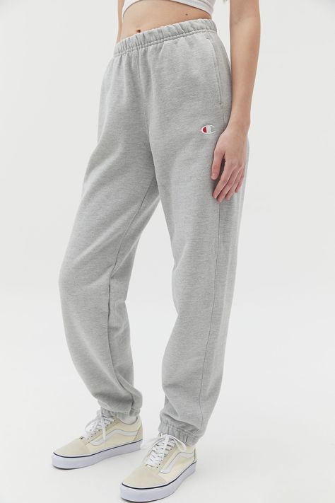 Champion Boyfriend Reverse Weave Sweatpant | Urban Outfitters Canada Outfits With Air Force Ones, Champion Clothing, Champion Sweats, Cute Sweatpants, Biker Shorts Outfit, Champion Sweatpants, Sweatpants Outfit, Cute Lazy Outfits, Legging Outfits