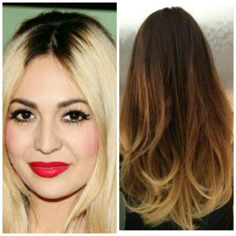 Overgrown roots vs. Ombre hair .... seriously stop confusing them together . Dye My Hair, Ombre Hair, Dye, Hair