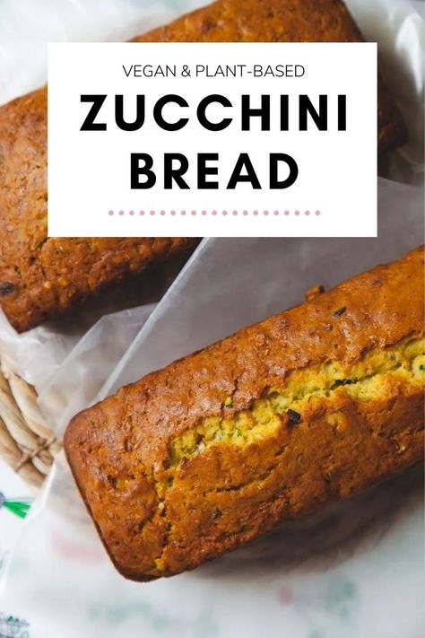 Vegan Zucchini Bread [Easy Eggless Recipe] Baking With Zucchini, Zucchini Bread Easy, Vegan Zucchini Bread, Zucchini Loaf, Gluten Free Substitutes, Eggless Recipes, Vegan Zucchini, Bread Easy, Zucchini Bread Recipes