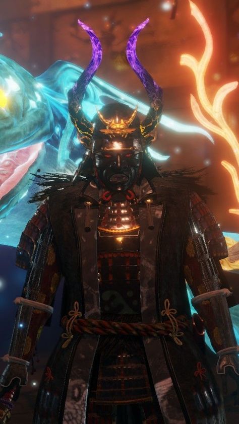 Nioh 2, God Mode, Samurai Art, Character Design Inspiration, Dark Fantasy, Samurai Gear, Game Art, Character Design, Design Inspiration