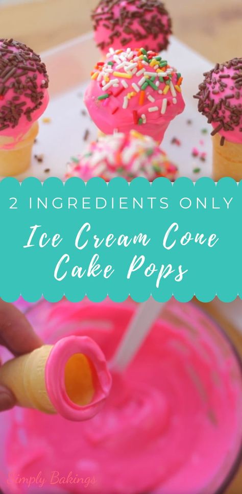 Ice Cream Party Cake, Chocolate Dipped Cupcakes, Best Ice Cream Cake, Cone Cake Pops, Dipped Ice Cream Cones, Ice Cream Cone Cake Pops, Cake Pops Recipe, Ice Cream Cake Pops, Cone Dessert