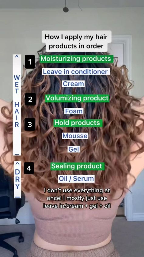 Hair Tutorial Curly Hair, Curly Hair Styling Products, Wavy Hair Tips, Curly Hair Styling, Wavy Hair Care, Curly Wavy Hair, Curly Hair Care Routine, Curly Hair Videos, Hair Styling Products