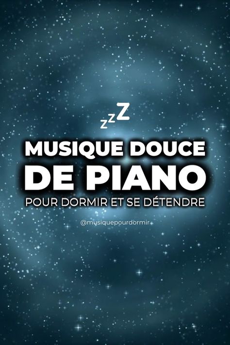 Le son enchanteur du piano est réputé pour son pouvoir apaisant et sa capacité à calmer l'esprit. Cette musique douce de piano vous transporte dans un univers de sérénité, vous invitant à vous abandonner à une relaxation totale. Que vous cherchiez à vous détendre après une longue journée de travail, à vous préparer à une nuit de sommeil paisible ou à créer une ambiance relaxante pour vos moments de méditation, cette musique douce de piano est l'accompagnement idéal. Relaxation, Piano, Musical