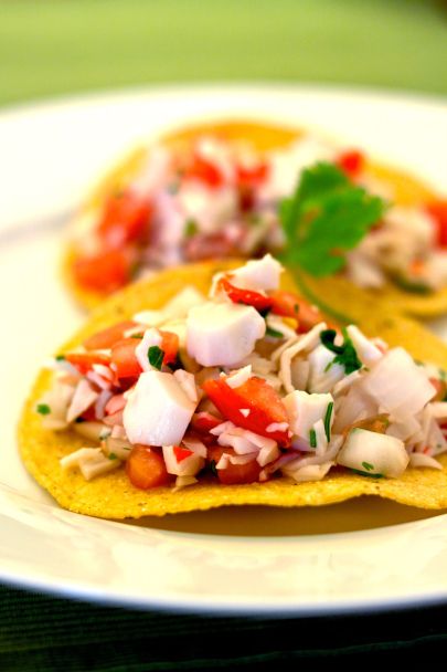 IMG_9297 Crab Tostadas, Ceviche Tostada, Crab Ceviche, Tostadas Recipe, Seafood Recipes Crab, Recipes Seafood, Mexican Dinner, Easy Summer Meals, Crab Recipes