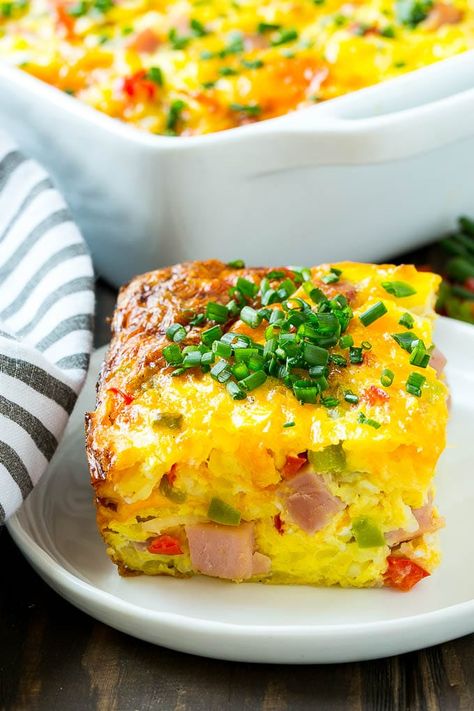 Hash Brown Casserole Egg Casserole With Ham, Recipe Breakfast Casserole, Egg Hashbrown, Ham Hash, Kosher Rules, Hash Brown Egg Casserole, Veggie Breakfast Casserole, Ham And Egg Casserole, Sweet Breakfast Casserole