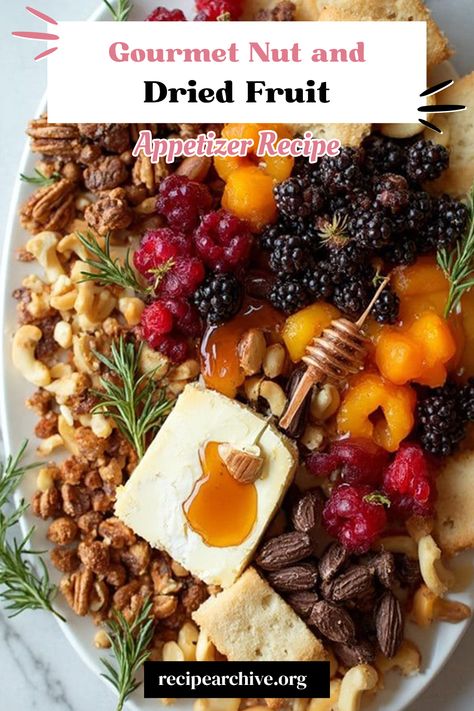 Gourmet Nut and Dried Fruit Dried Fruit Appetizers, Fruit And Nut Board, Fruit Charcuterie Board, Christmas Charcuterie Board Ideas, Christmas Tree Charcuterie Board, Tree Charcuterie Board, Christmas Tree Charcuterie, Fruit Charcuterie, Tree Charcuterie