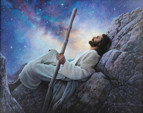 7 Stunning LDS Art Pieces (and the Powerful Stories Behind Them) - LDS Living Greg Olsen Art, Greg Olsen, Night Sky Painting, Lds Art, Diamond Paint, Gems Art, Unique Paintings, Art Kits, Jesus Pictures