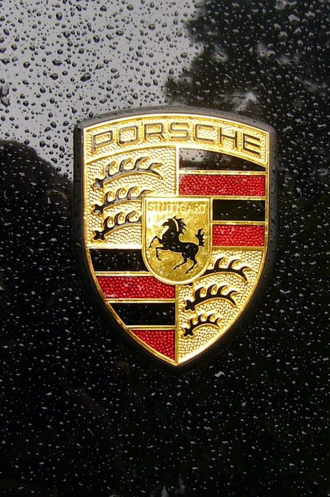 Logo Porche Iphone Wallpaper, Porche Car Logo, Old Porche Car Wallpaper, Porsche Symbol Logo, Porsche Branding, Ferry Porsche, Luxury Car Logos, Porsche Car, Car Signs