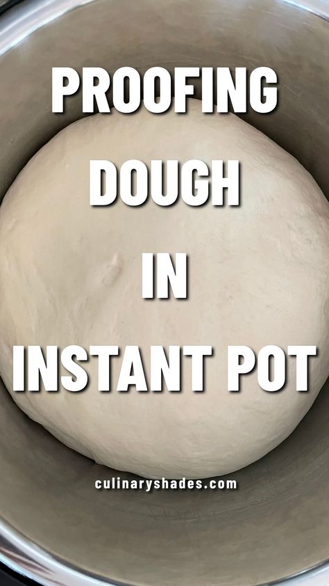 Proofing Dough In Instant Pot - Culinary Shades Making Bread At Home, Multicooker Recipes, Instant Pot Sous Vide, Homestead Cooking, Proofing Bread, Slow Cooker Bread, Digital Food Scale, Vegetarian Instant Pot, Bread At Home