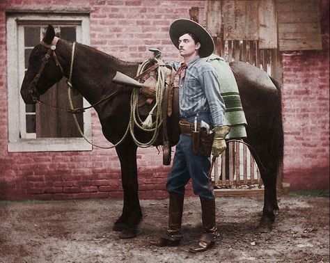 Lorin Morgan-Richards on Instagram: “Frank Smith, Texas Ranger, circa 1890, colorized by Western author and illustrator Lorin Morgan-Richards @lorin_morgan_richards  Do not use…” Old West Outlaws, Old West Photos, Western Photo, Texas Ranger, Western Photography, Wilde Westen, Into The West, American Frontier, Western Life