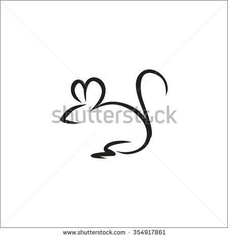 Simple mouse tattoo for my Ganesh tattoo... The mouse symbolizes the mind and Ganesh symbolizes controlling the mind; removing of obstacles Minimalist Mouse Tattoo, Mouse Line Drawing, Cute Mouse Tattoo, Hanna Tattoo, Mouse Tattoo, Ganesh Tattoo, Rat Tattoo, Dna Tattoo, Mouse Paint