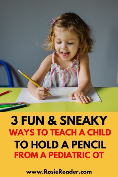 A pediatric occupoational therapist shares 3 SNEAKY ways to teach a child to hold a pencil! You don't want to miss these!!! Alphabet Worksheets Preschool, Kindergarten Printables, Teaching Toddlers, Fine Motor Skills Activities, Motor Skills Activities, Numbers Preschool, Free Preschool, Alphabet Preschool, Preschool Printables