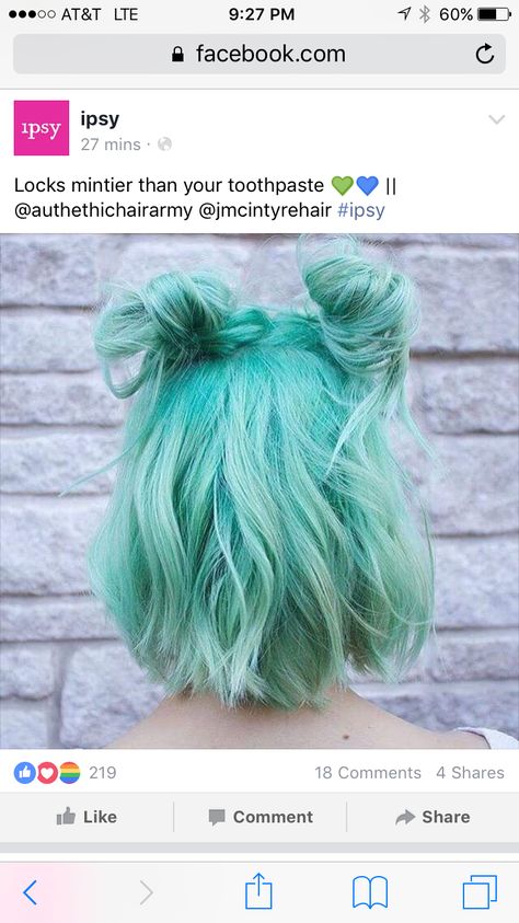 2018 Instagram, Pulp Riot Hair Color, Pulp Riot Hair, Bright Hair Colors, Hair Color Pastel, Hair Color Purple, Bright Hair, Short Hair Color, Hair Color Blue