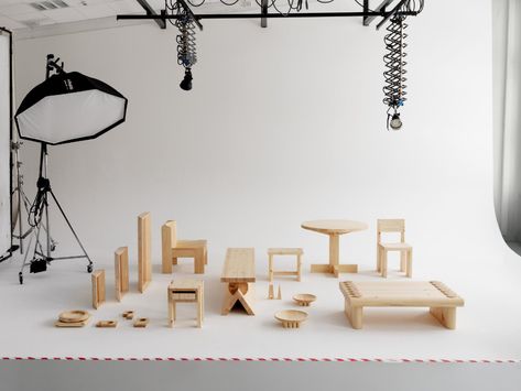 New Finnish design brand Vaarnii debuts with a collection of furniture in pine wood by international designers, available from Finnish Design Shop Japanese Minimalism, London Design Festival, Van Interior, Top Furniture, Design Management, Finnish Design, London Design, Marble Table, Mirror Designs