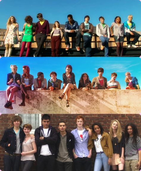 Skins Generations 1-3 haven't seen 3yet but I hope their cool Skins Generation 3, Skins Serie, Skins Generation 1, Skin Aesthetics, Skins Uk, Skin Photo, Gen 1, Tv Programmes, My Heart Is Breaking