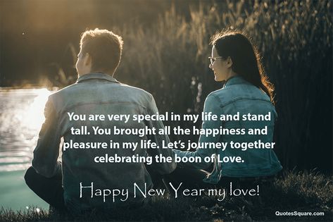 New Year Wishes For Her Wife Happy New Year Love Quotes, 2025 Quotes, New Year Love Quotes, New Year Wishes Messages, New Year Wishes Quotes, Happy New Year Love, Happy New Year Message, Couples Quotes, Happy New Year 2016