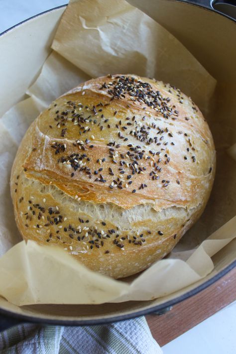 Overnight Dutch Oven Bread - Sungrown Kitchen Light And Fluffy Dutch Oven Bread, Overnight Dutch Oven Bread, Gluten Free Dutch Oven Bread, Easy Dutch Oven Bread, Oven Bread, Chewy Bread, Dutch Oven Bread, French Bread Recipe, Knead Bread Recipe