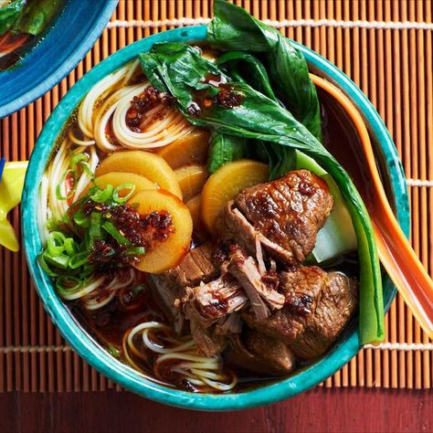 Braised Beef Noodle Soup, Cantonese Beef, Leftover Beef Stew, Dessert Cart, Spaghetti With Ground Beef, Leftover Roast Beef, Dinner Then Dessert, Eat At Home, Woks Of Life