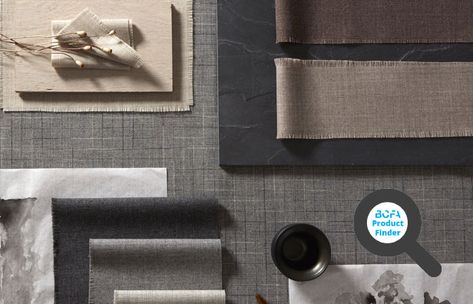 Camira launches Sumi & Kyoto Materials Board Interior Design, Mood Board Interior, Beige Living Rooms, Material Board, Interior Design Boards, Scandi Design, Material Palette, Tile Inspiration, Mood Board Inspiration