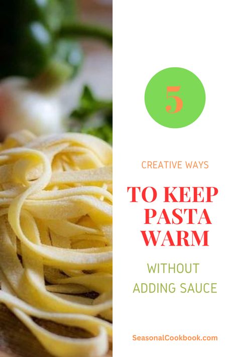 No matter whether you are serving a cozy pasta dinner just for two or you are catering a large party, here are 5 simple hacks professional caterers use to keep their pasta warm WITHOUT adding sauce - and you can too! How To Keep Pasta Warm For A Crowd, Cozy Pasta, Fettuccine Noodles, Pasta Bar, Winter Comfort Food, Making Pasta, Winter Comfort, Best Chef, Homemade Pasta