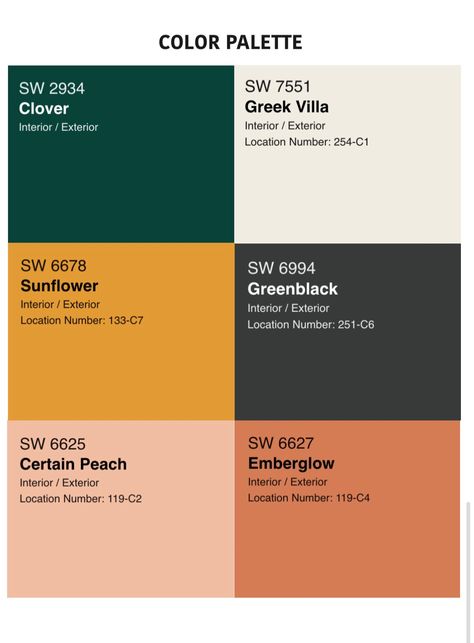 Sunflower Sherwin Williams, Sherman Williams, Greek Villas, Garden Levels, Babe Cave, Pink Palette, Sherwin Williams Paint Colors, Yellow Bedroom, Yellow Kitchen