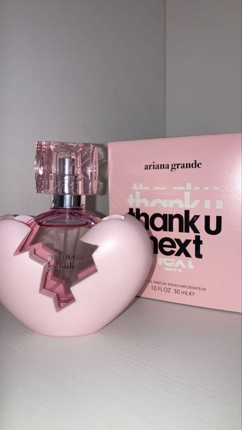 𝐟𝐨𝐥𝐥𝐨𝐰 𝐟𝐨𝐫 𝐦𝐨𝐫𝐞 ✧ Ariana Perfume, Ariana Grande Fragrance, Ariana Grande Perfume, Expensive Perfume, Barbie Bridal, Thank U Next, Perfume Body Spray, Pink Perfume, Perfume Collection Fragrance