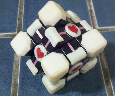 Rubik’s Cube Mirror Puzzle Lego Rubiks Cube, Custom Rubiks Cube, Portal Companion Cube, Portal Memes, Rubik's Cube Solve, Japanese Puzzle Box, Companion Cube, Puzzle Piece Necklace, Gifts For Gamers