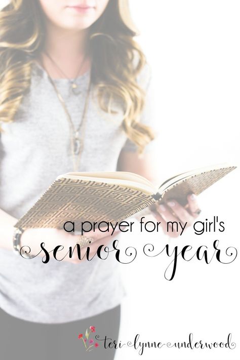 As my daughter's senior year begins, my prayer for her is rooted in gratitude for who she is and who she is becoming. #prayingforgirls Senior Year Mom Quotes, Senior Year Quotes Inspirational From Mom, Senior Letters Ideas, Senior Year Quotes From Mom, Graduation Prayers, Message To Daughter, Muscle Shoals Alabama, Prayer For Daughter, Senior Year Quotes